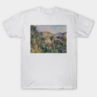 View of the Domaine Saint-Joseph by Paul Cezanne T-Shirt